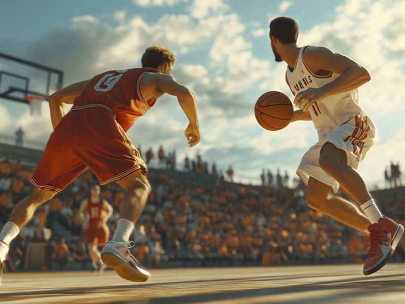 一览众山小！张子宇在篮下接球轻松放篮，对手只能举手目视